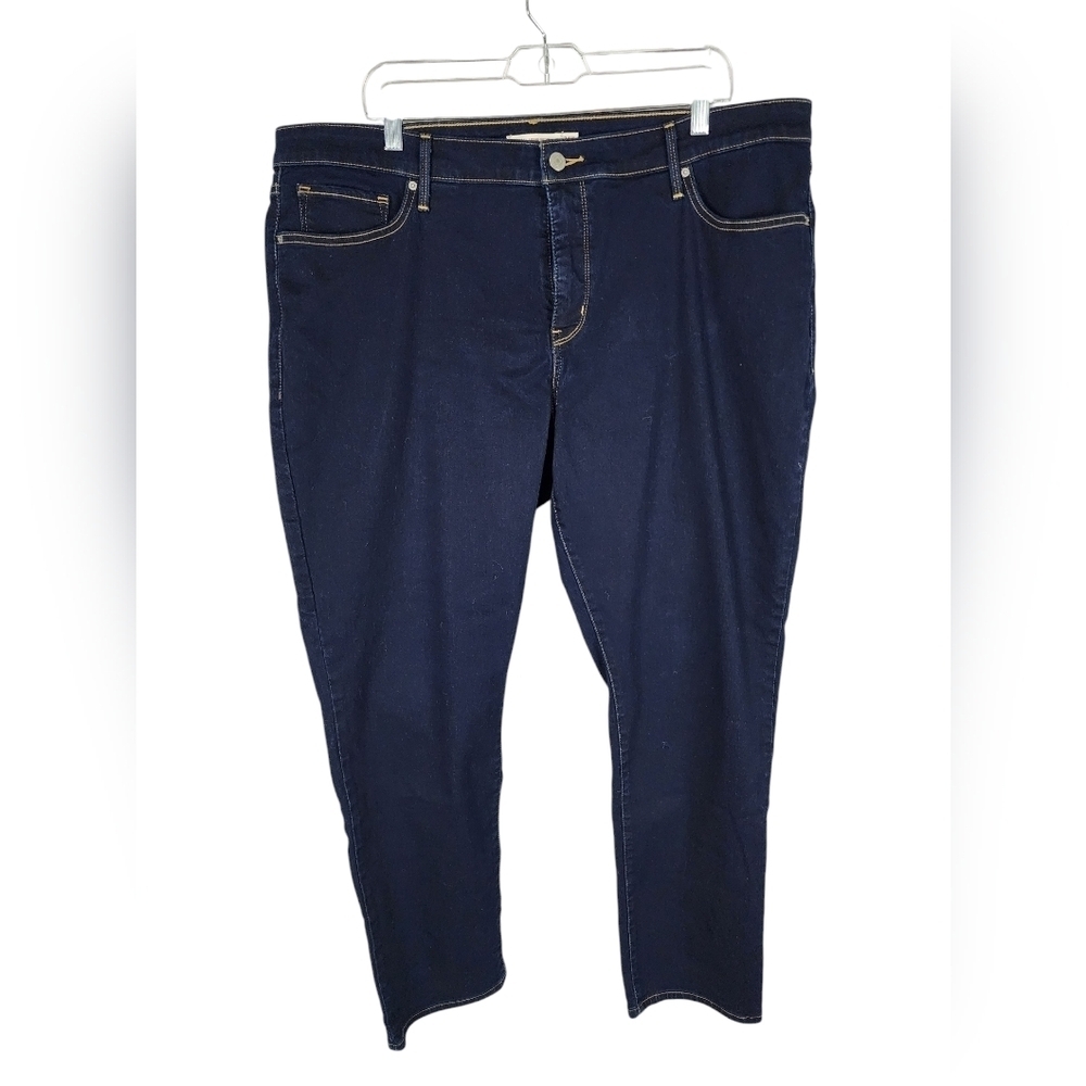Levi's Plus Size 311 Shaping Skinny mid rise blue jeans 24W NEW
